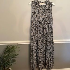 Maeve by Anthropologie black and white dress - sz large